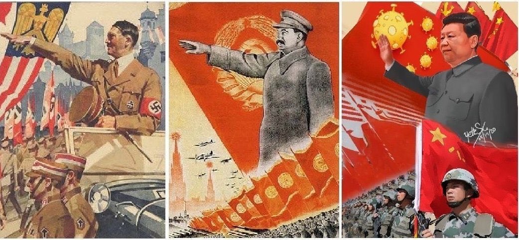 Censored image on Chinese social media