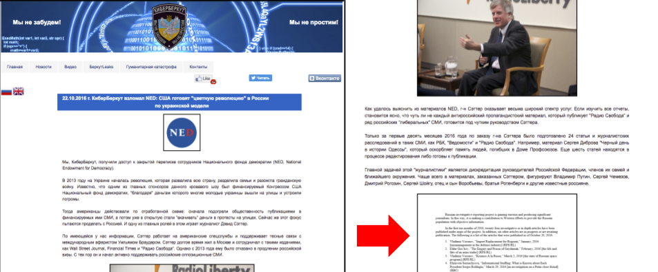 Tainted Leaks: Disinformation and Phishing With a Russian Nexus 8
