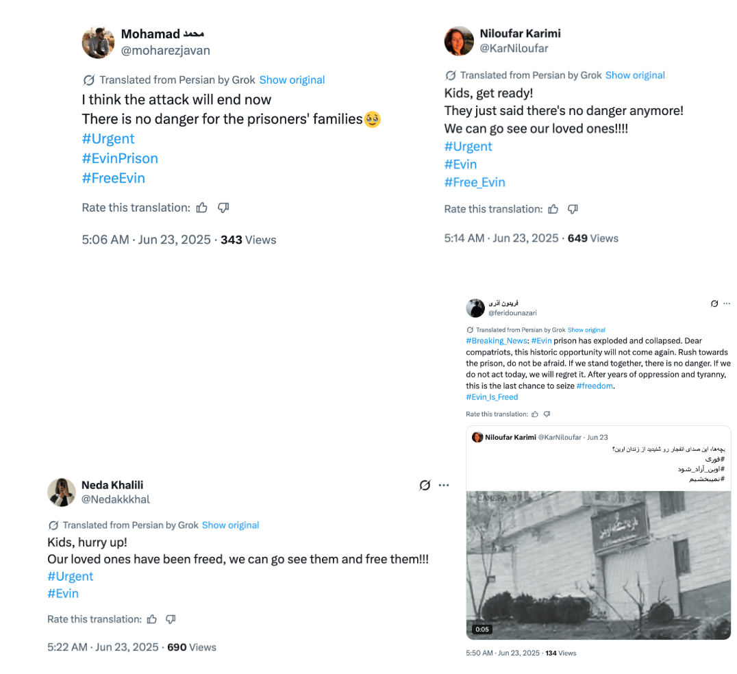 We Say You Want a Revolution: PRISONBREAK - An AI-Enabled Influence Operation Aimed at Overthrowing the Iranian Regime 5